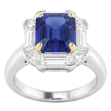 Afbeelding in Gallery-weergave laden, Echte Saffier Ring 3 Karaat
