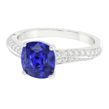 Afbeelding in Gallery-weergave laden, Echte Saffier Ring 3 Karaat
