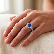 Afbeelding in Gallery-weergave laden, Echte Saffier Ring 3 Karaat
