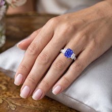 Afbeelding in Gallery-weergave laden, Echte Saffier Ring 3 Karaat
