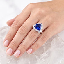 Afbeelding in Gallery-weergave laden, Echte Saffier Ring 3 Karaat
