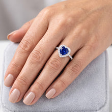 Afbeelding in Gallery-weergave laden, Echte Saffier Ring 3 Karaat
