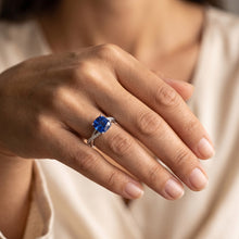 Afbeelding in Gallery-weergave laden, Echte Saffier Ring 3 Karaat
