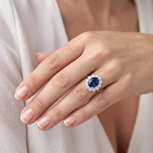 Afbeelding in Gallery-weergave laden, Echte Saffier Ring 3 Karaat
