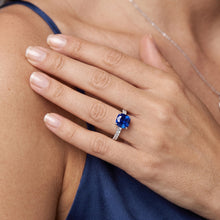 Afbeelding in Gallery-weergave laden, Echte Saffier Ring 3 Karaat
