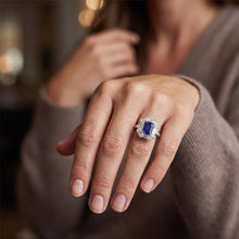 Afbeelding in Gallery-weergave laden, Echte Saffier Ring 3 Karaat

