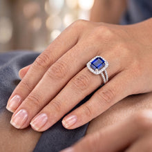 Afbeelding in Gallery-weergave laden, Echte Saffier Ring 3 Karaat
