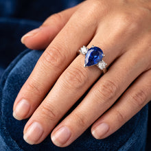 Afbeelding in Gallery-weergave laden, Echte Saffier Ring 4.21 Karaat
