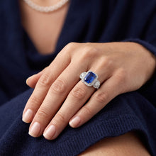 Afbeelding in Gallery-weergave laden, Echte Saffier Ring 4.50 Karaat
