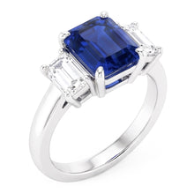 Afbeelding in Gallery-weergave laden, Echte Saffier Ring 4 Karaat
