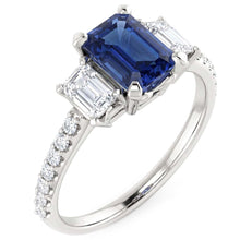 Afbeelding in Gallery-weergave laden, Echte Saffier Ring 4 Karaat
