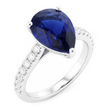 Afbeelding in Gallery-weergave laden, Echte Saffier Ring 4 Karaat
