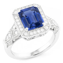 Afbeelding in Gallery-weergave laden, Echte Saffier Ring 4 Karaat
