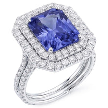 Afbeelding in Gallery-weergave laden, Echte Saffier Ring 4 Karaat
