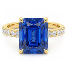 Afbeelding in Gallery-weergave laden, Echte Saffier Ring 4 Karaat
