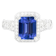 Afbeelding in Gallery-weergave laden, Echte Saffier Ring 4 Karaat
