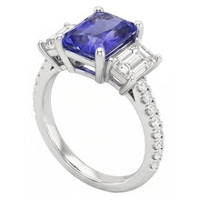 Afbeelding in Gallery-weergave laden, Echte Saffier Ring 4 Karaat
