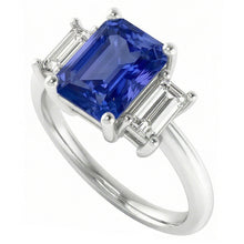 Afbeelding in Gallery-weergave laden, Echte Saffier Ring 4 Karaat
