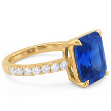 Afbeelding in Gallery-weergave laden, Echte Saffier Ring 4 Karaat
