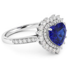 Afbeelding in Gallery-weergave laden, Echte Saffier Ring 4 Karaat
