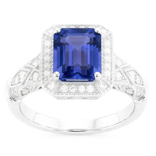Afbeelding in Gallery-weergave laden, Echte Saffier Ring 4 Karaat
