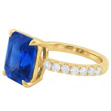Afbeelding in Gallery-weergave laden, Echte Saffier Ring 4 Karaat
