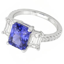 Afbeelding in Gallery-weergave laden, Echte Saffier Ring 4 Karaat

