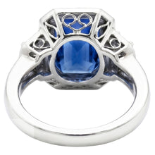 Afbeelding in Gallery-weergave laden, Echte Saffier Ring 4 Karaat

