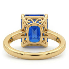 Afbeelding in Gallery-weergave laden, Echte Saffier Ring 4 Karaat
