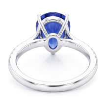Afbeelding in Gallery-weergave laden, Echte Saffier Ring 4 Karaat
