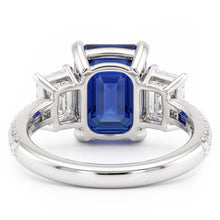 Afbeelding in Gallery-weergave laden, Echte Saffier Ring 4 Karaat
