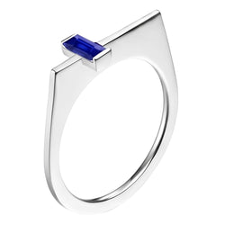 Echte Saffier Ring