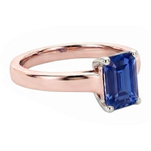 Afbeelding in Gallery-weergave laden, Echte Smaragd Ring 2 Karaat - 14K Roségoud
