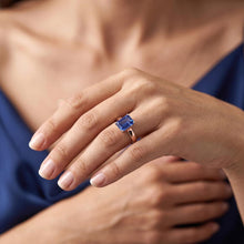 Afbeelding in Gallery-weergave laden, Echte Smaragd Ring 2 Karaat - 14K Roségoud
