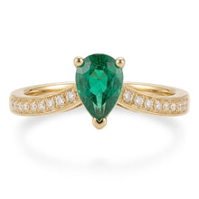 Afbeelding in Gallery-weergave laden, Echte Smaragd Ring 3.4 Karaat
