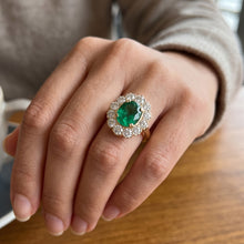 Afbeelding in Gallery-weergave laden, Echte Smaragd Ring 3.75 Karaat
