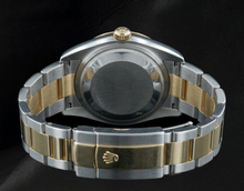 Afbeelding in Gallery-weergave laden, Echte Tweekleurige Oester-armband Rolex Datumjust 36 mm herenhorloge witte wijzerplaat snel inges...

