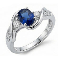 Afbeelding in Gallery-weergave laden, Echte Saffier Ring 1.25 Karaat
