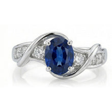 Afbeelding in Gallery-weergave laden, Echte Saffier Ring 1.25 Karaat
