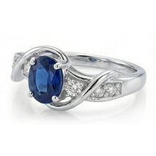 Afbeelding in Gallery-weergave laden, Echte Saffier Ring 1.25 Karaat

