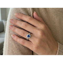 Afbeelding in Gallery-weergave laden, Echte Saffier Ring 1.75 Karaat
