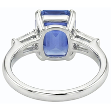 Afbeelding in Gallery-weergave laden, echte diamant 2.50karaat ring zijaanzicht
