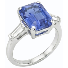Afbeelding in Gallery-weergave laden, echte diamant 2.50karaat ring close-up detail
