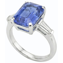 Afbeelding in Gallery-weergave laden, echte diamant 2.50karaat ring bovenaanzicht
