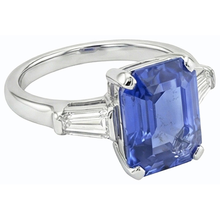 Afbeelding in Gallery-weergave laden, echte diamant 2.50karaat ring profielweergave
