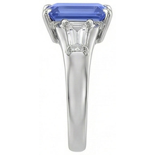 Afbeelding in Gallery-weergave laden, echte diamant 3.50karaat ring bovenaanzicht
