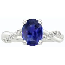 Afbeelding in Gallery-weergave laden, echte round diamant 4.50karaat ring profielweergave
