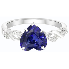 Afbeelding in Gallery-weergave laden, echte round diamant 3karaat ring profielweergave
