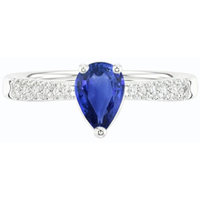 Afbeelding in Gallery-weergave laden, echte round diamant 2.50karaat ring op wit
