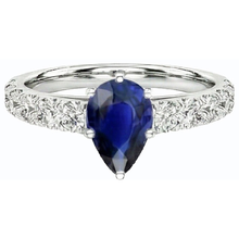Afbeelding in Gallery-weergave laden, echte round diamant 3.50karaat ring op wit
